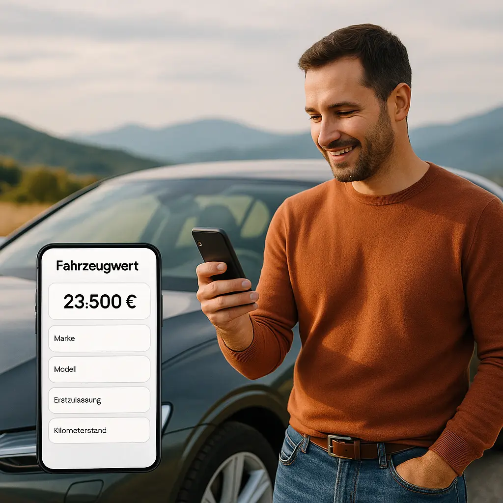 1. Ihr Fahrzeugwert – mit wenigen Angaben schnell online berechnet
