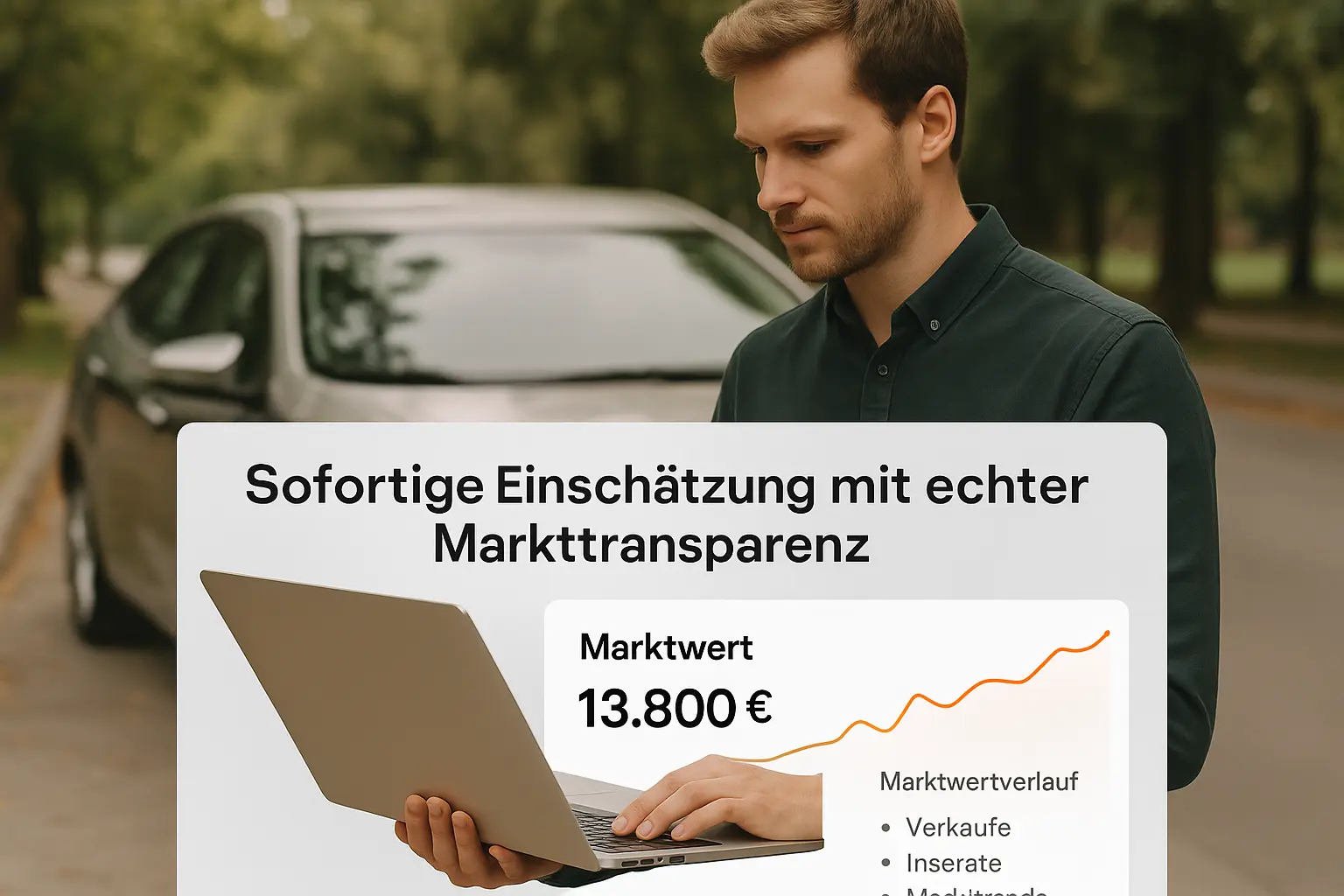 2. Sofortige Einschätzung mit echter Markttransparenz