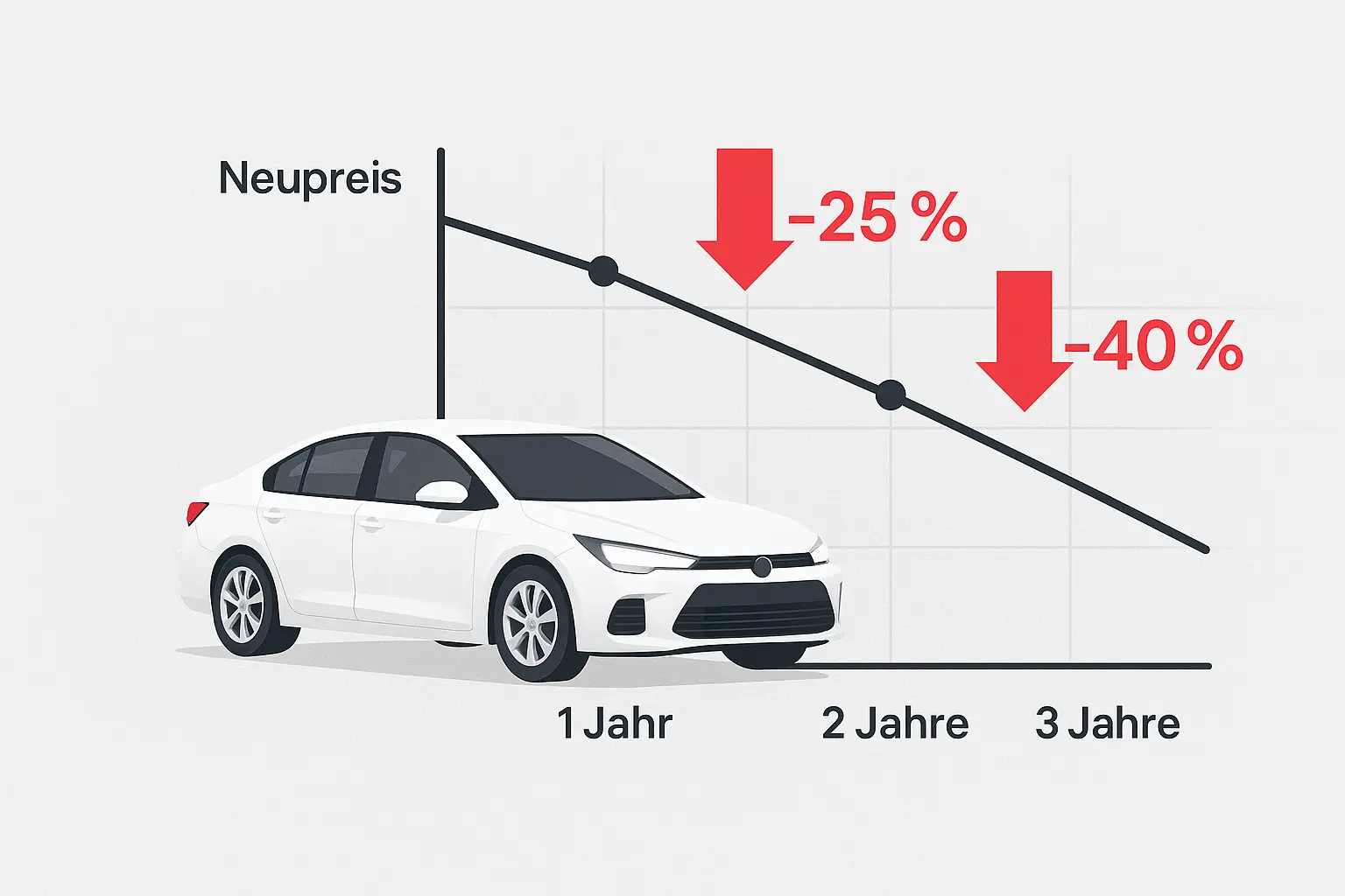 1. Warum es sinnvoll ist, den Wertverlust Ihres Autos zu kennen