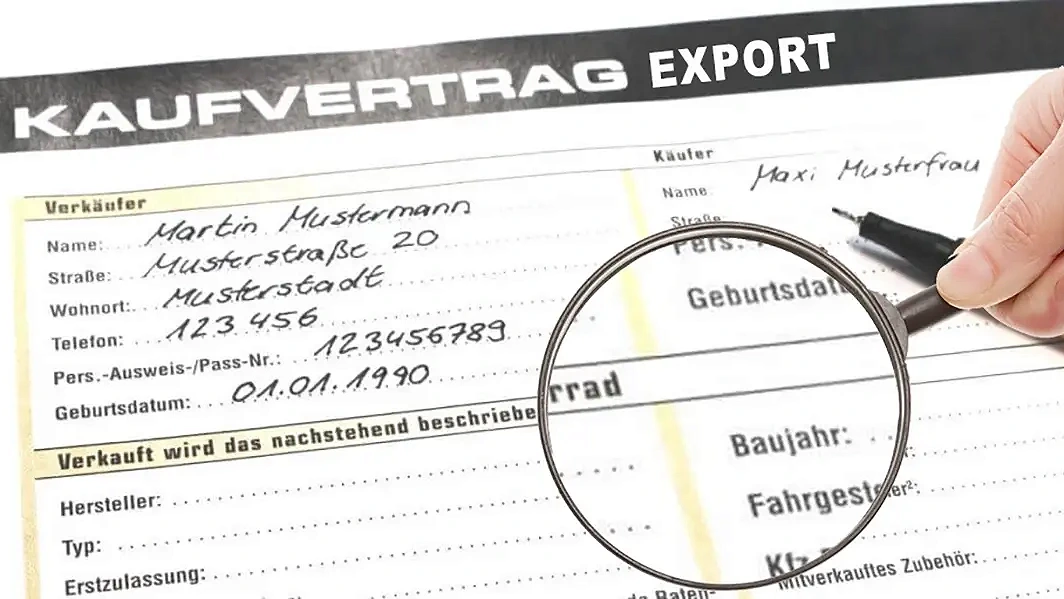 Export bei abgemeldetem Fahrzeug | Dokumente & Transport
