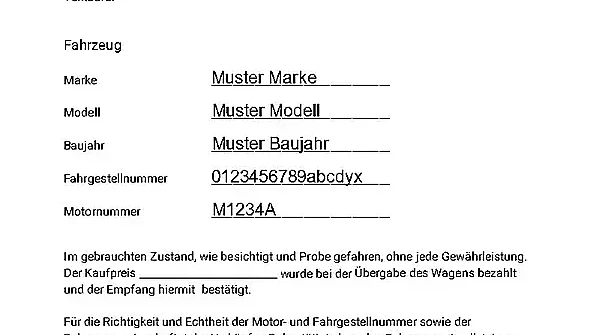 Was gehört in einen Kfz-Kaufvertrag? | Checkliste & Recht