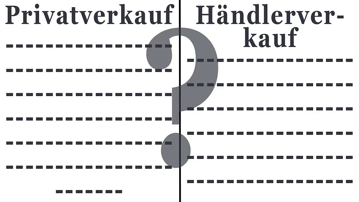 Privatverkauf vs. Händler: Was ist beim Autoverkauf besser?